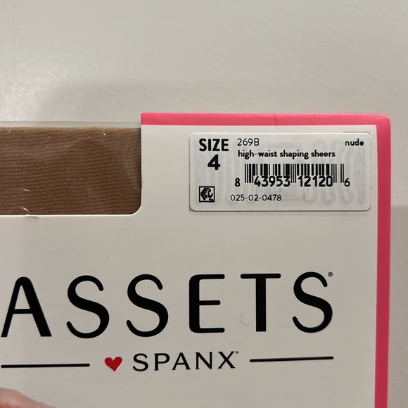 NEW! Assets by Spanx high waist shaping sheers - nude - Picture 7 of 7
